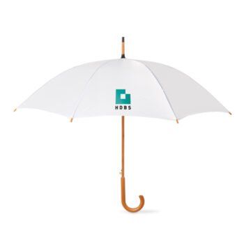 White Customize Umbrella - Corporate Gifts Dubai