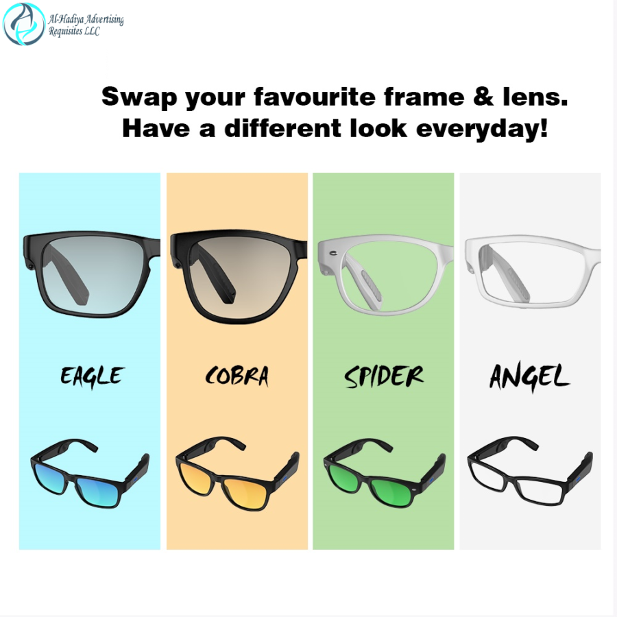 Bone Conduction Sun Glasses