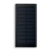 Black solar power bank