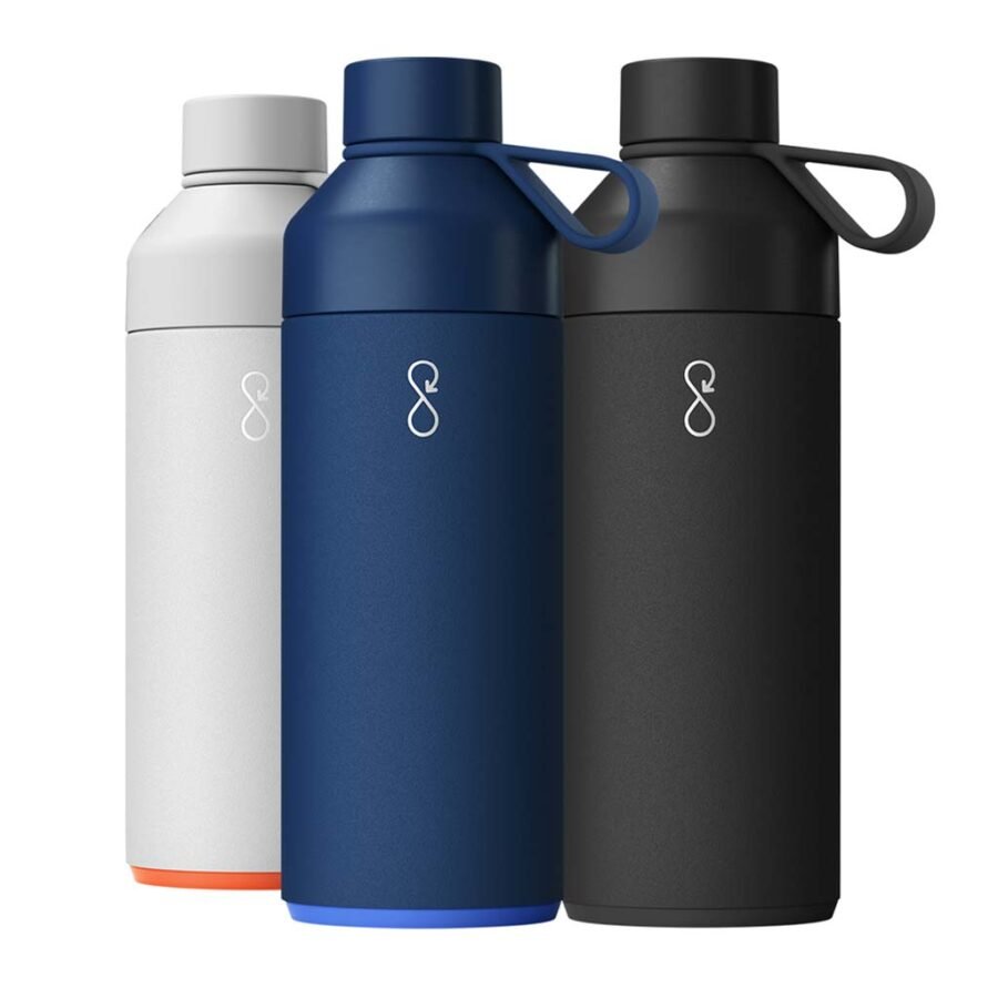 Ocean Bottle 1L - Obsidian Black : Premium water bottle