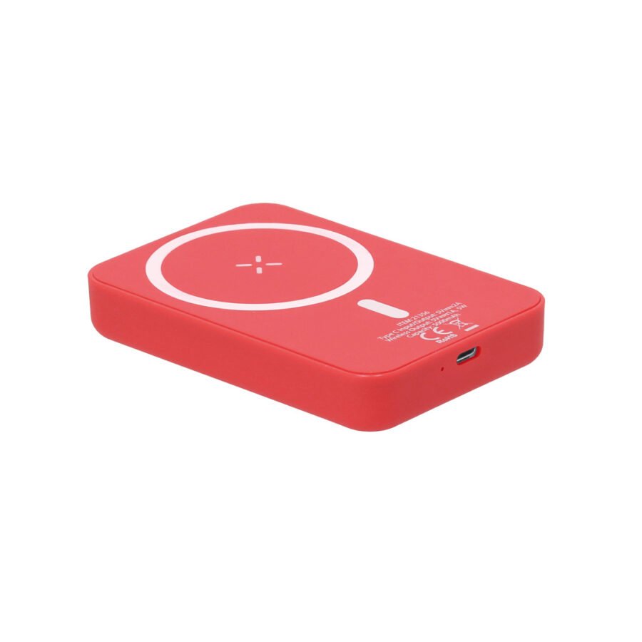 Red magsafe power bank