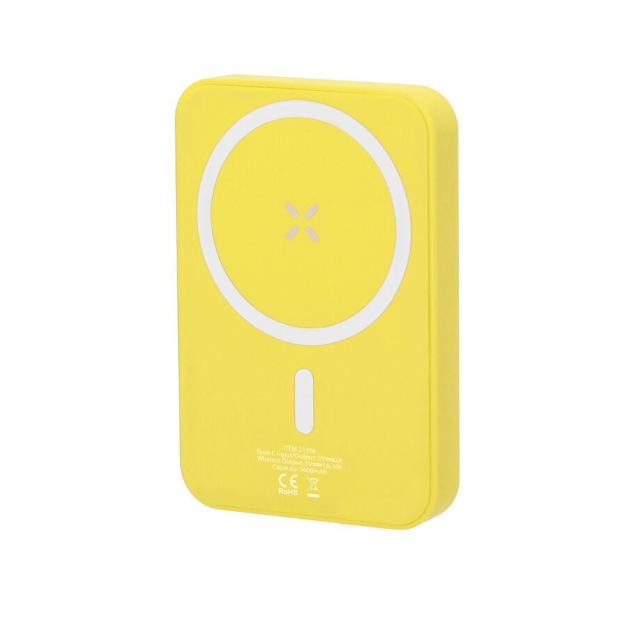 Yellow magsafe power bank