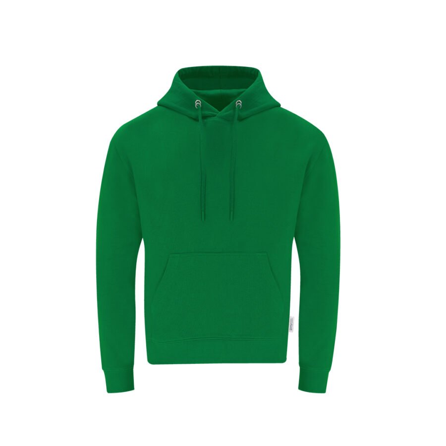 Green Hoodie with branding