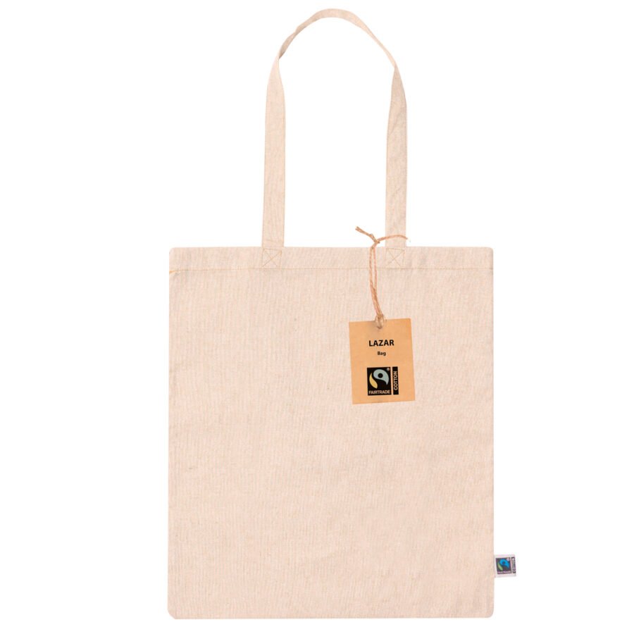 cotton bag in beige color