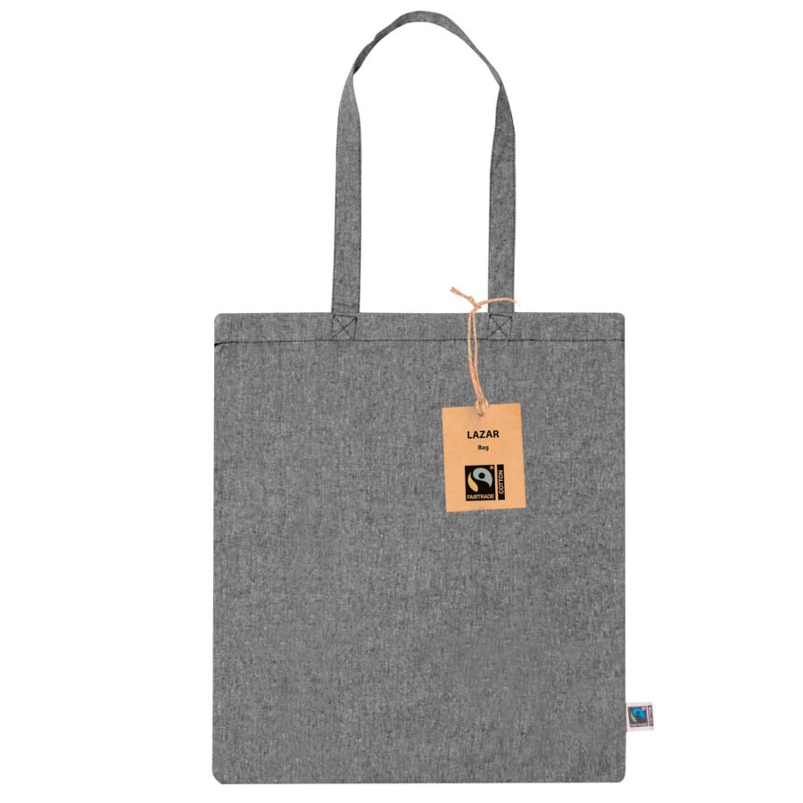 Grey color cotton bag