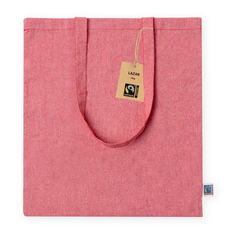 Cotton tote bag pink
