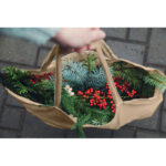 Beige tote bag