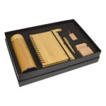 Wooden corporate gift set