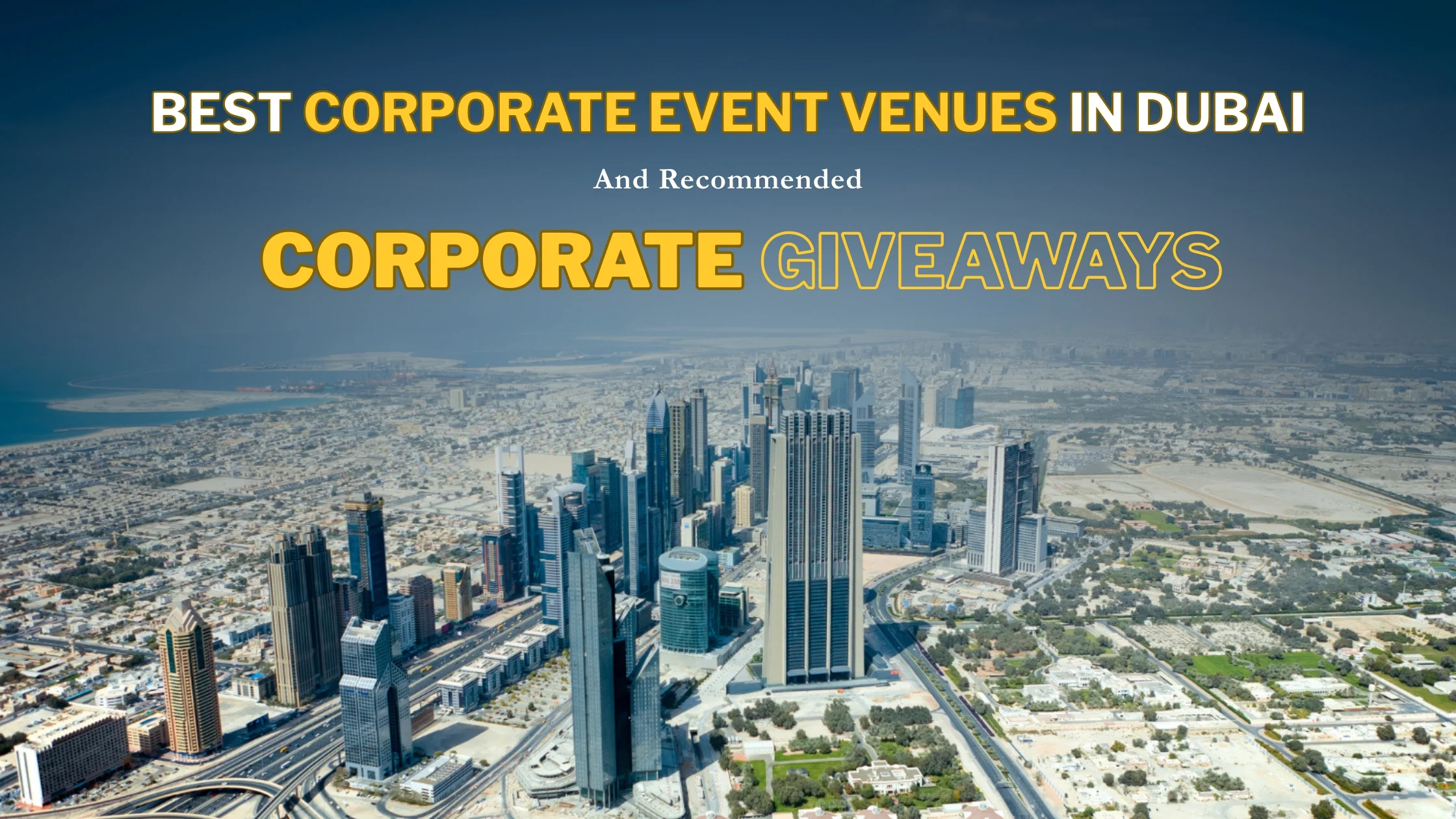 Corporate Events Venue in Dubai