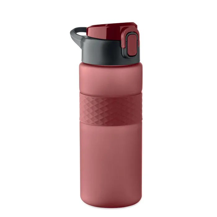 RPET Drinking Bottle With Silicone Grip RPET Drinking Bottle With Silicone Grip
