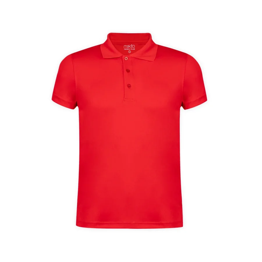 polo t-shirt red customize with your brand logo in dubai