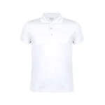 polo t-shirt white customize with your brand logo in dubai