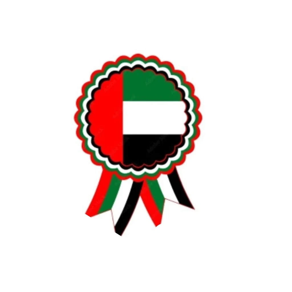 UAE Flag Pin for UAE National Flag Day