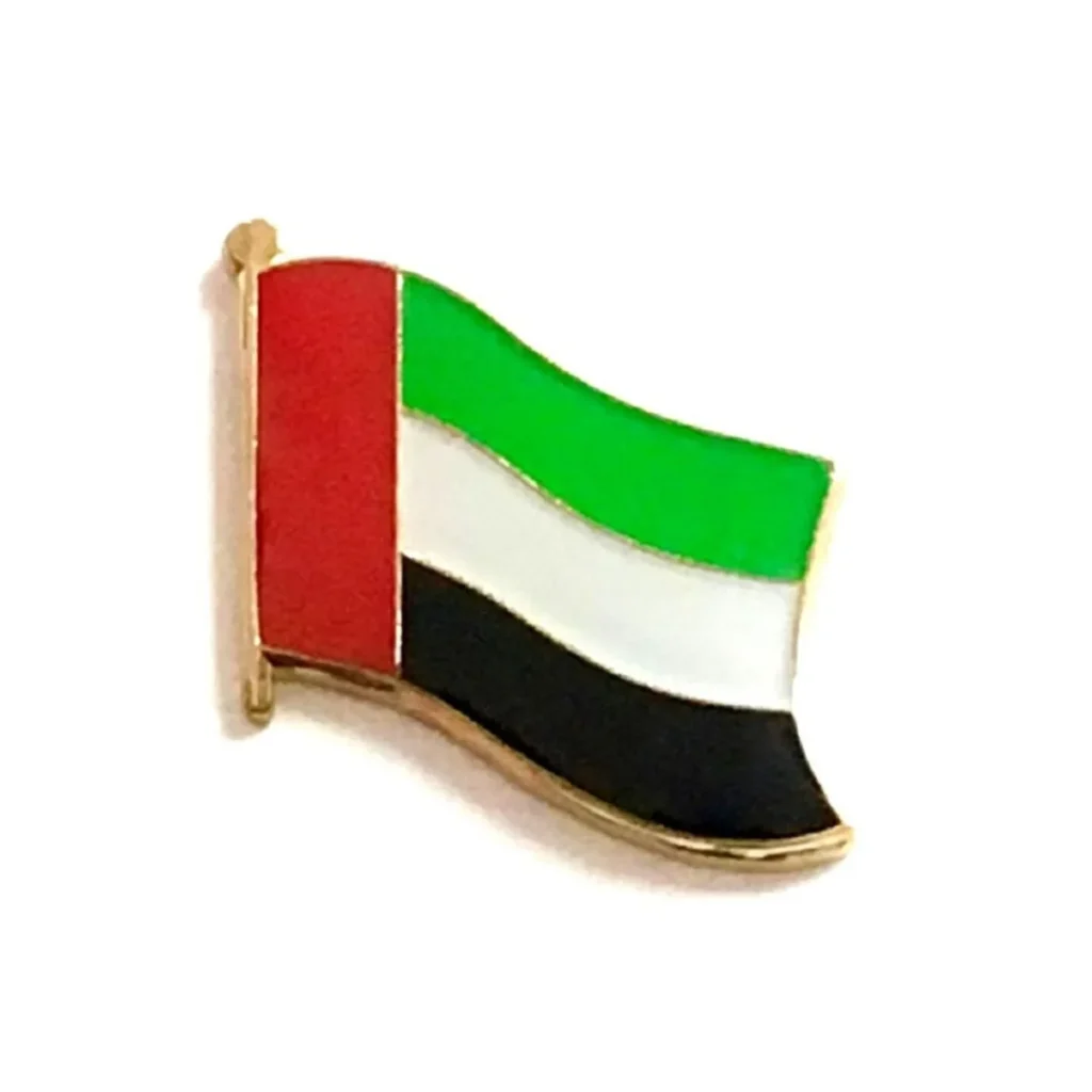 UAE Flag Pin by For UAE Flag Day