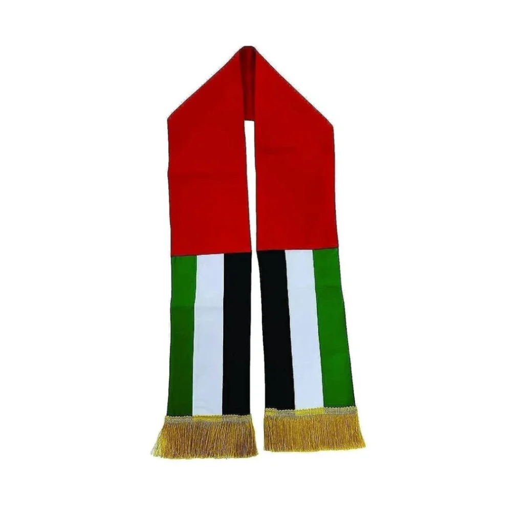 UAE Flag Scarf for UAE Flag Day