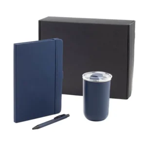 Premium Gift Sets – Tumbler, A5 Notebook & Pen (Navy Blue)