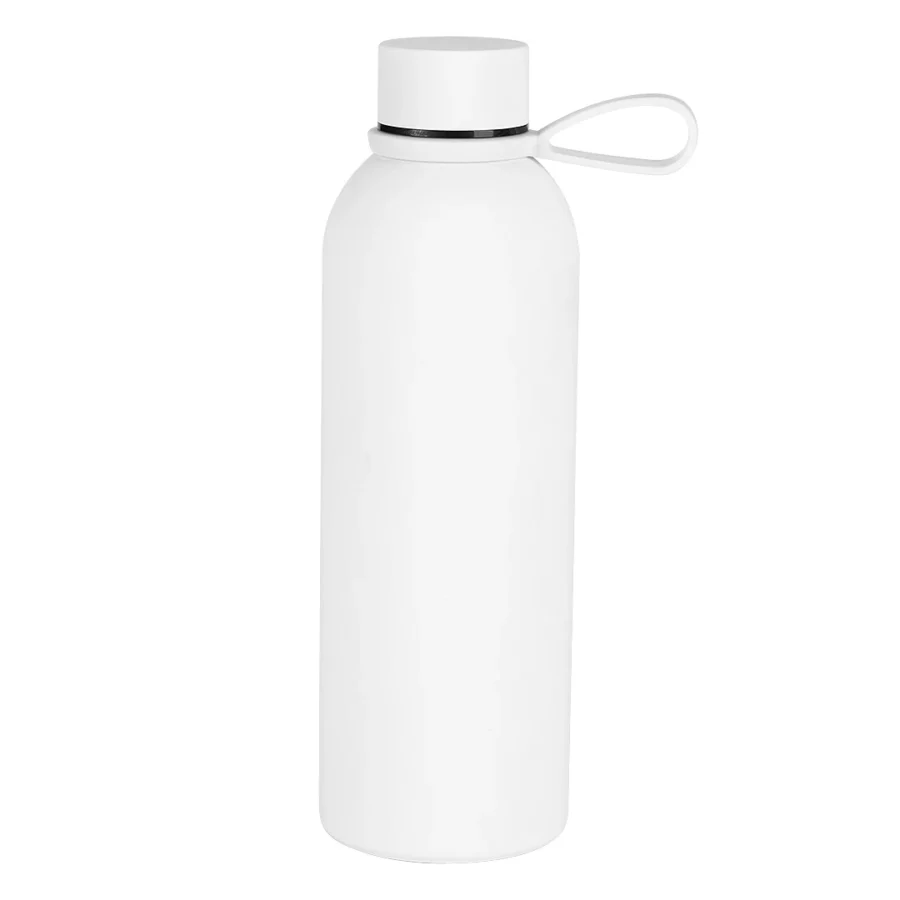 white Active flow water bottle
