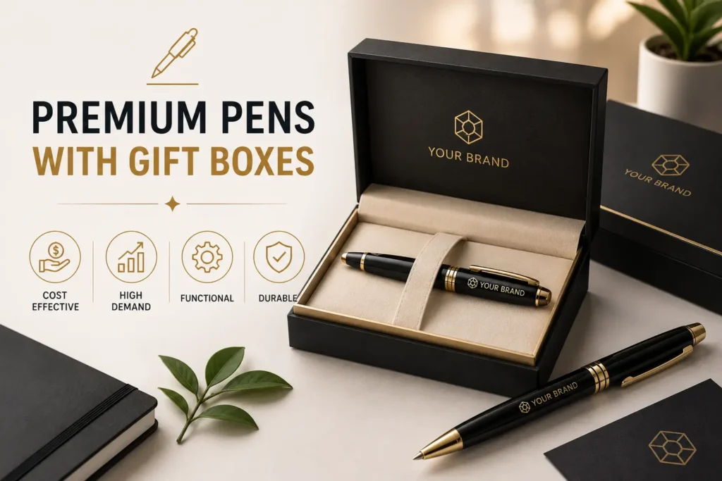 Premium pens with gift boxes for Emirati Womens Day 2026