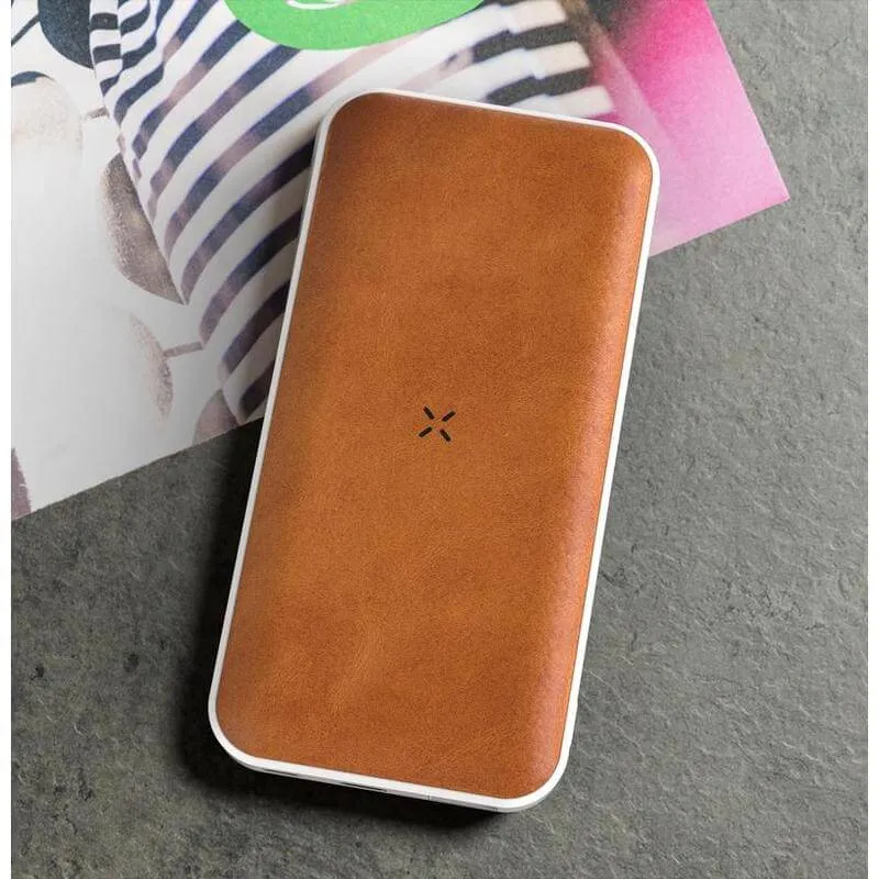 ALBECK - Recycled Leather 10000mAh PD Powerbank - White-Tan