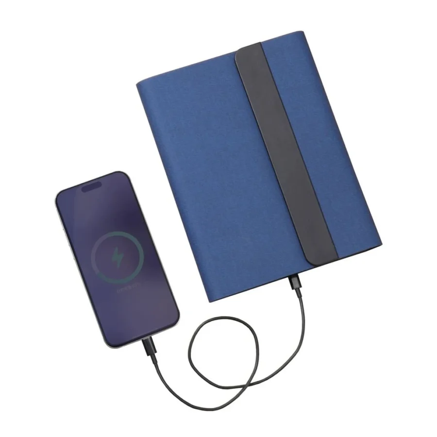BERGMUND Santhome 10000mAh Magnetic 15W Magsafe Wireless Power Bank Blue