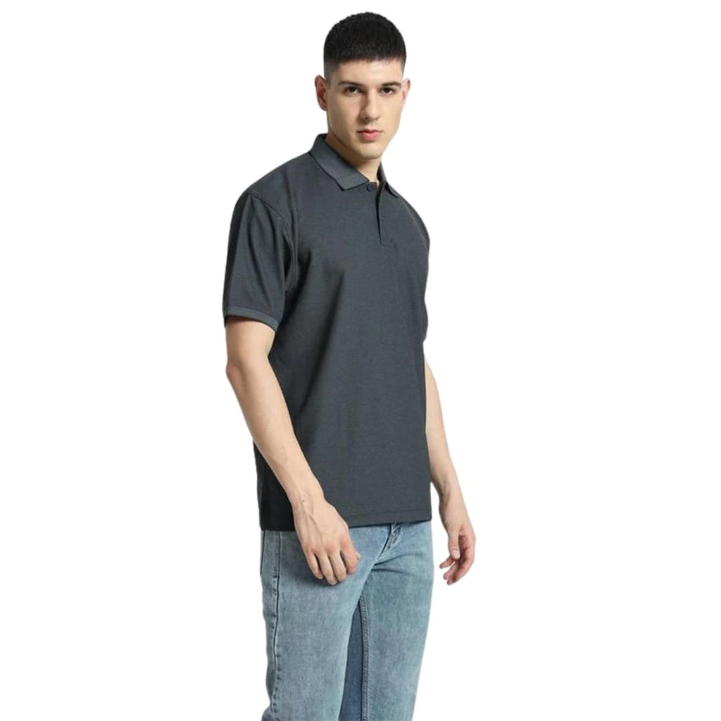 Santhome COMO Premium Texture Knit Polo Shirt