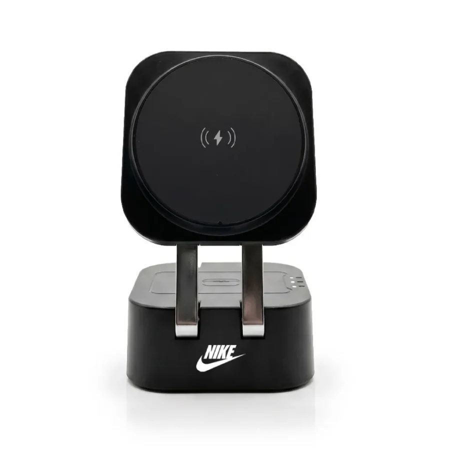TRIODE @memorii 4 in 1 Foldable Wireless Fast Charging Station With Retractable 80cm Type-C Cable Type