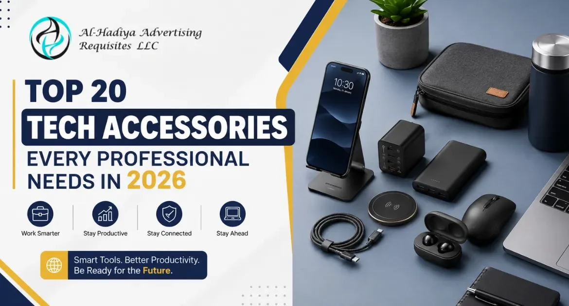Top 20 Tech Accessories Every Professional Needs in 2026