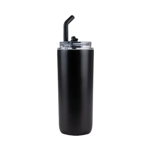 sipple tumbler lid-metal straw 500ml dubai