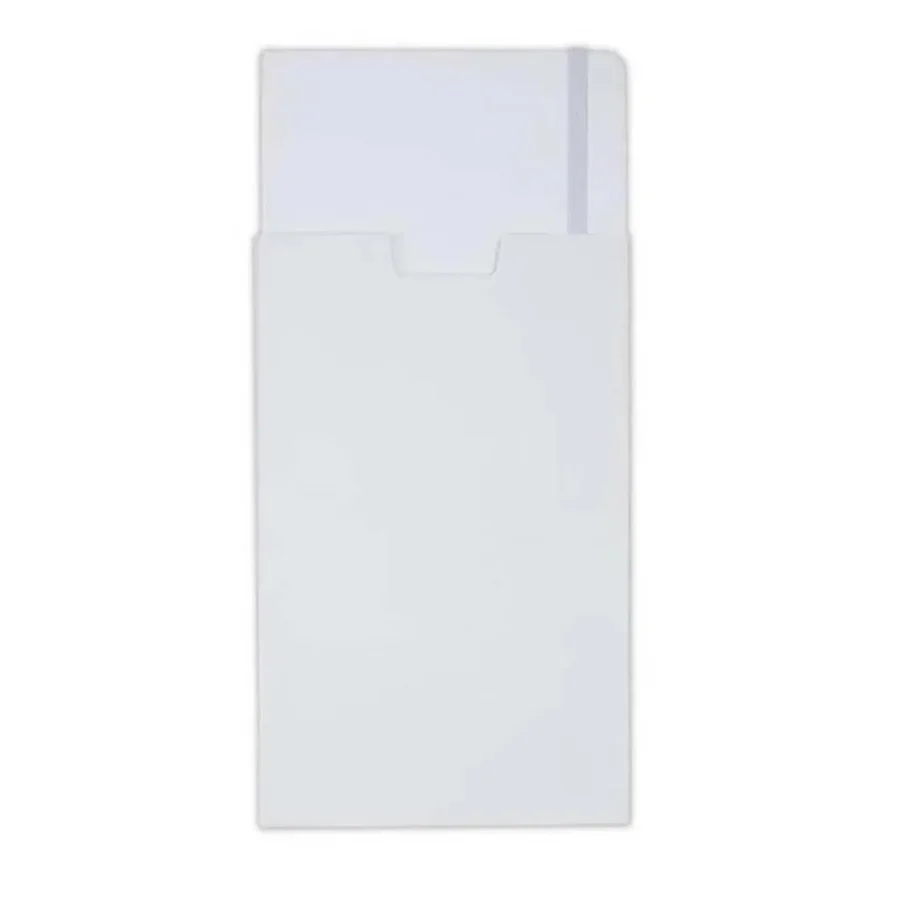 BARON - Santhome Expanded A5 Hard Cover Notebook - White
