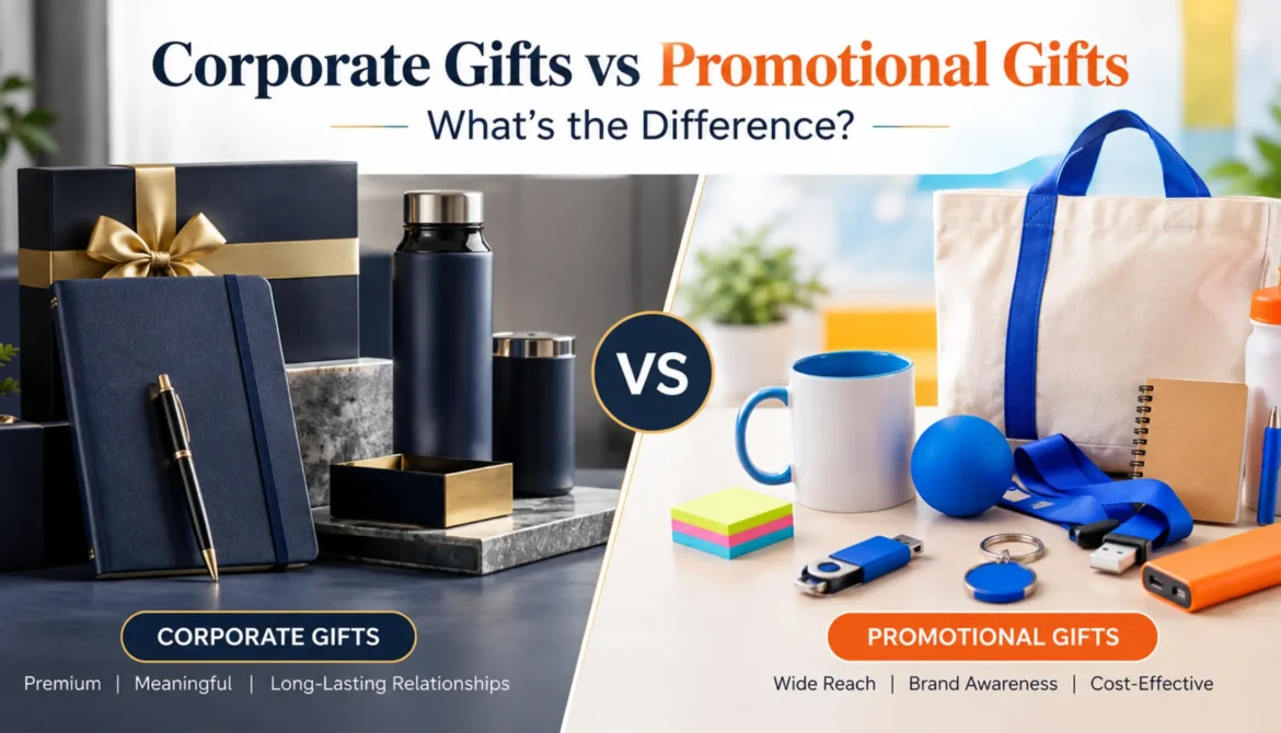 Corporate Gifts vs Promotional Gifts
