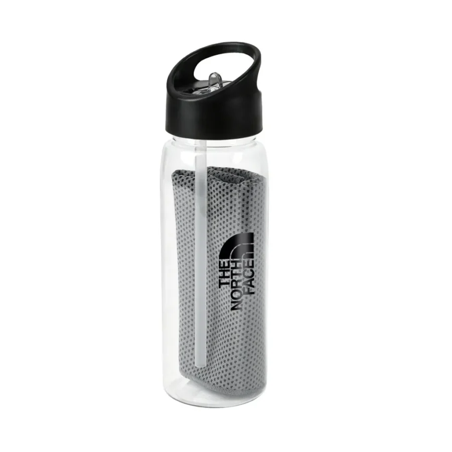 Giftology - DEVON Cooling Towel in Plastic bottle 800 ml - Black