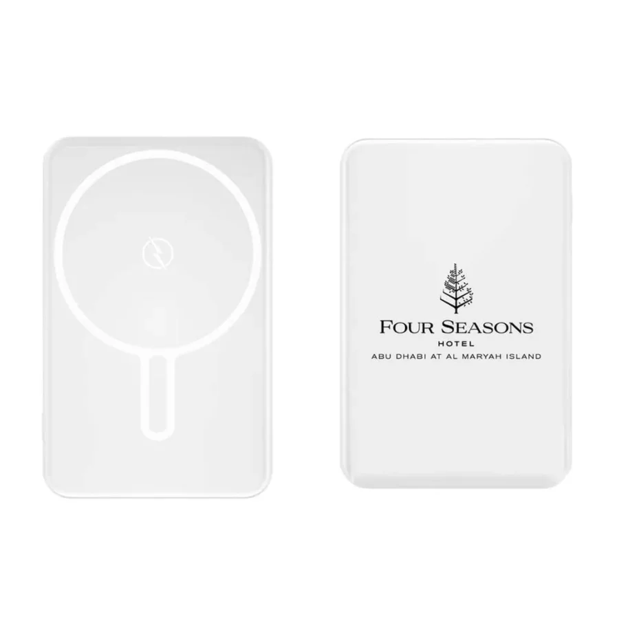 TOVUZ - Giftology 10,000 mAh Magnetic Wireless Powerbank in Gift Box- White