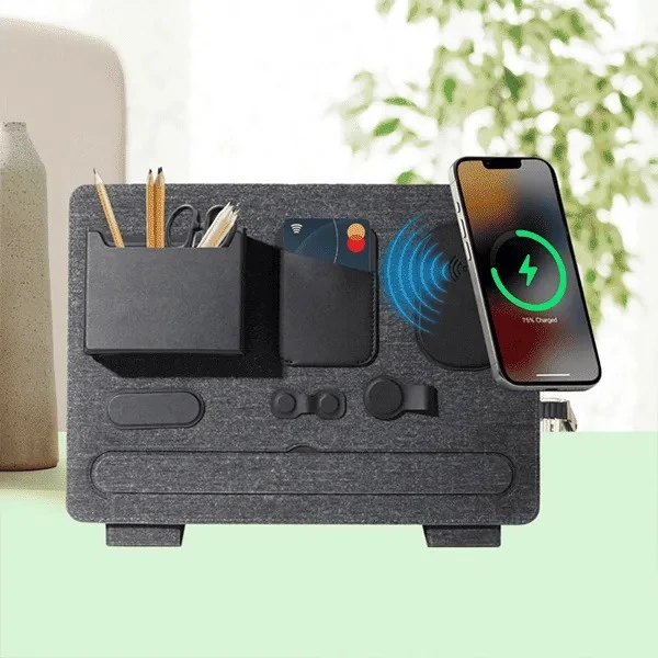 15W Magnetic Wireless Desk Organizer