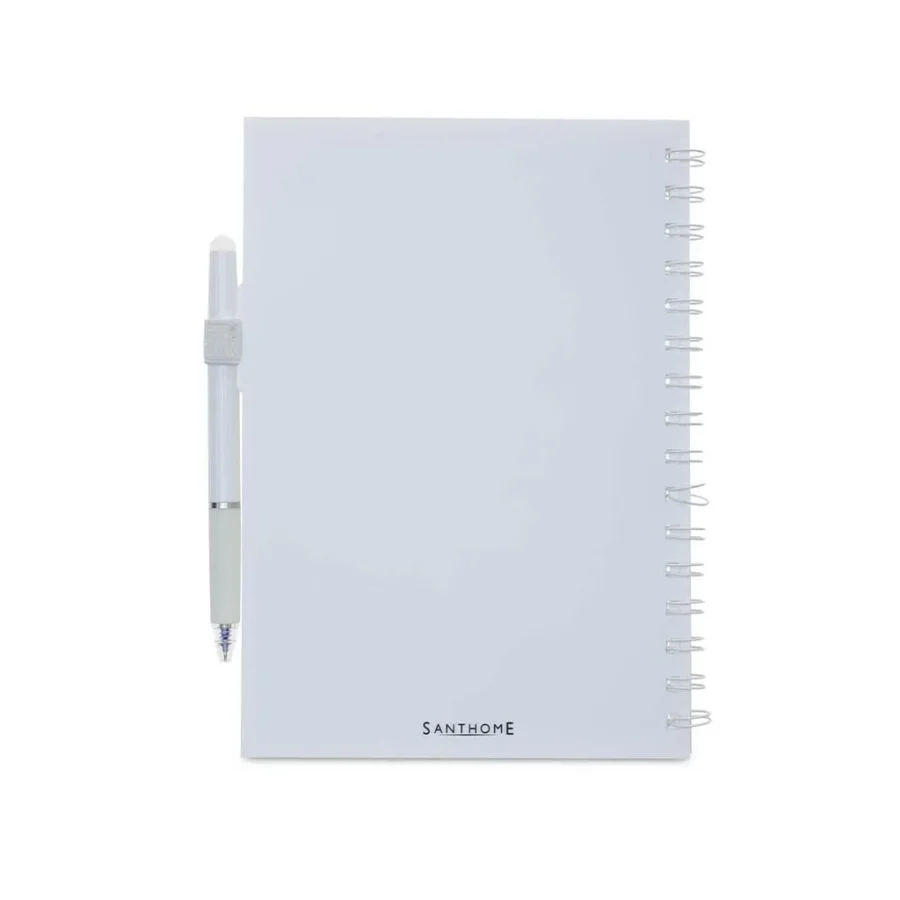 ETERNITY - Santhome Erasable Notebook & Pen Set (White)