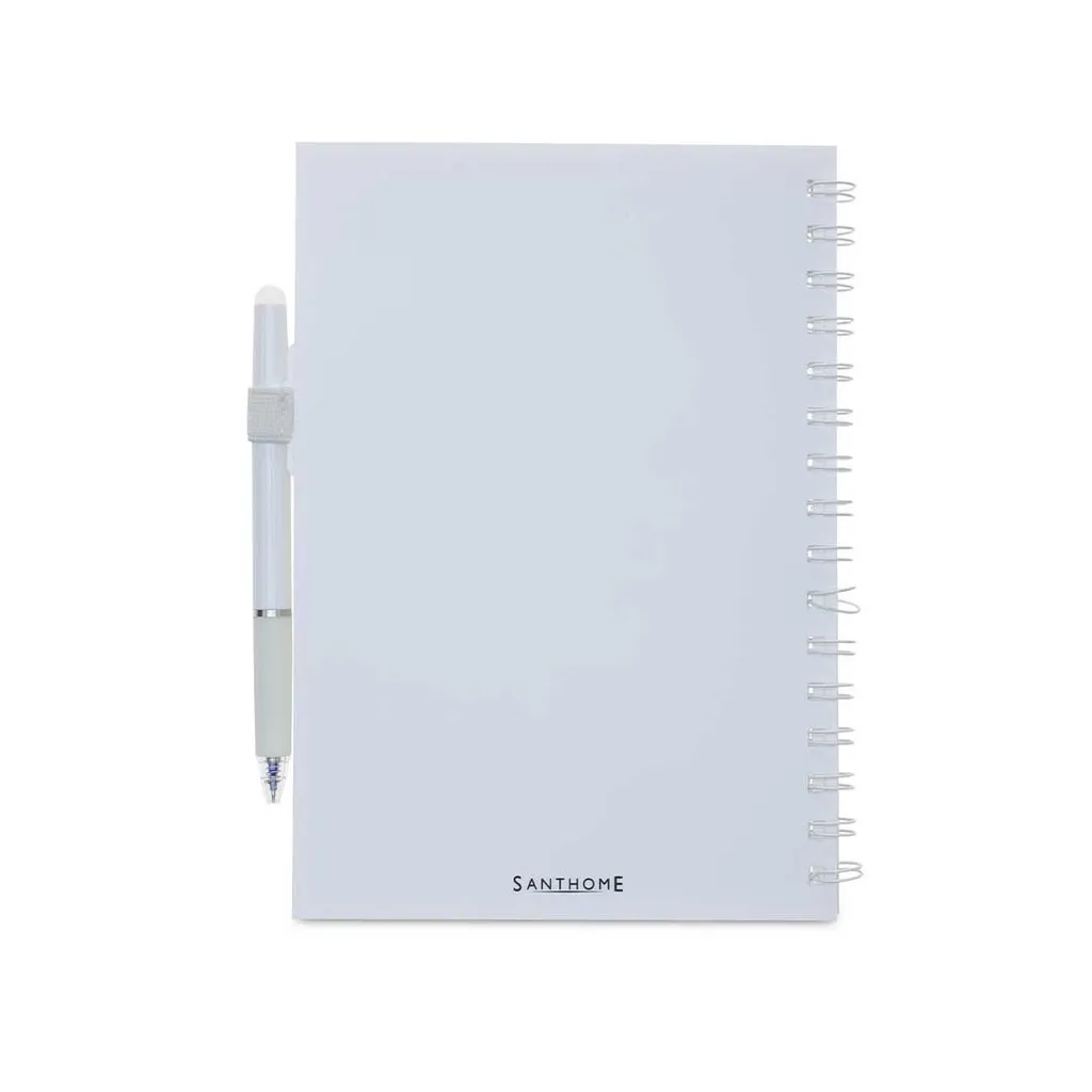 ETERNITY - Santhome Erasable Notebook & Pen Set (White)
