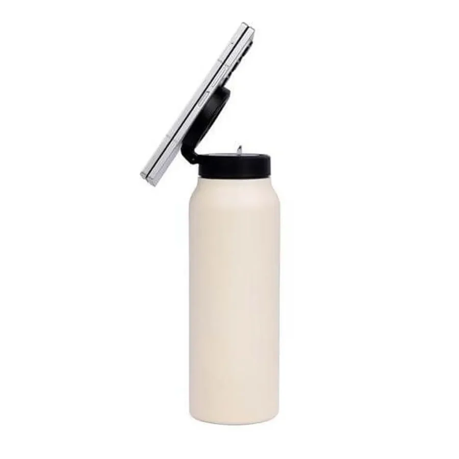 FERRO - Giftology Magnetic Phone Holder Water Bottle 760ml - Sandstone (3)
