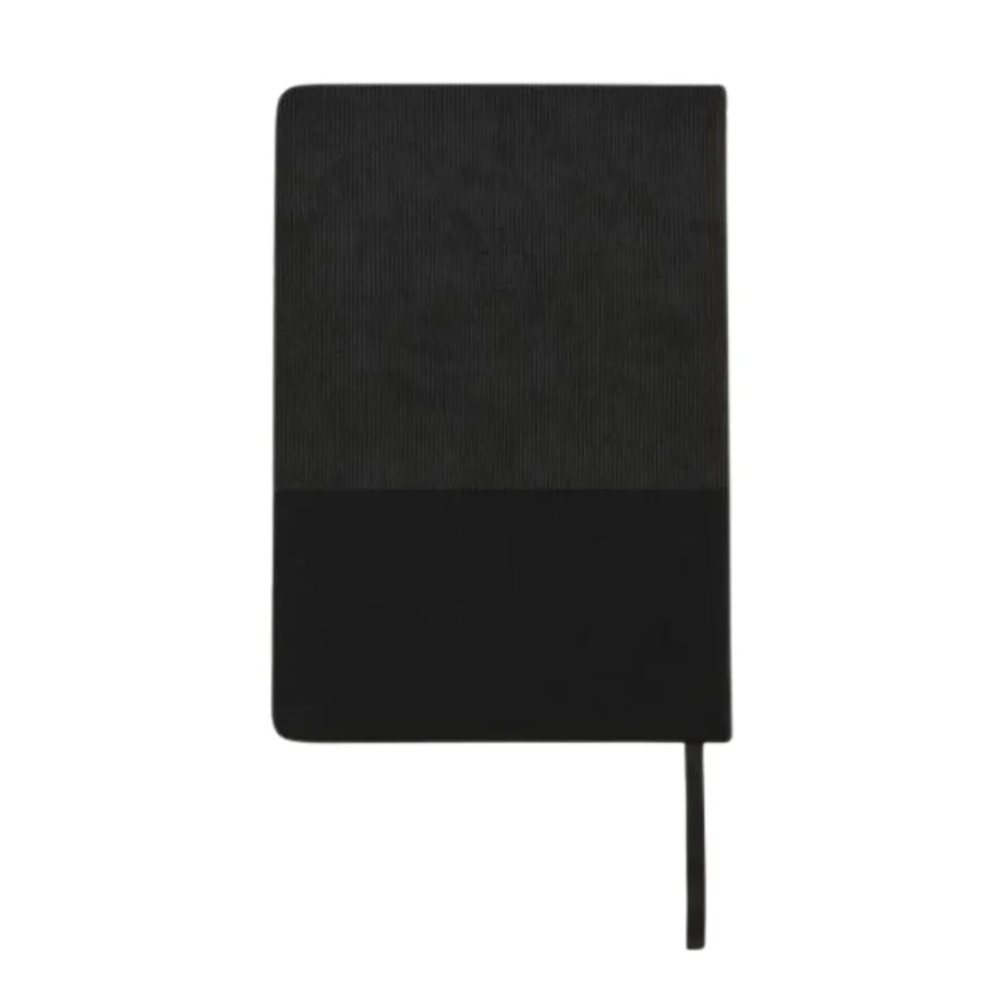 LYSS - Santhome® A5 Thermo PU Soft Cover Notebook - Black_